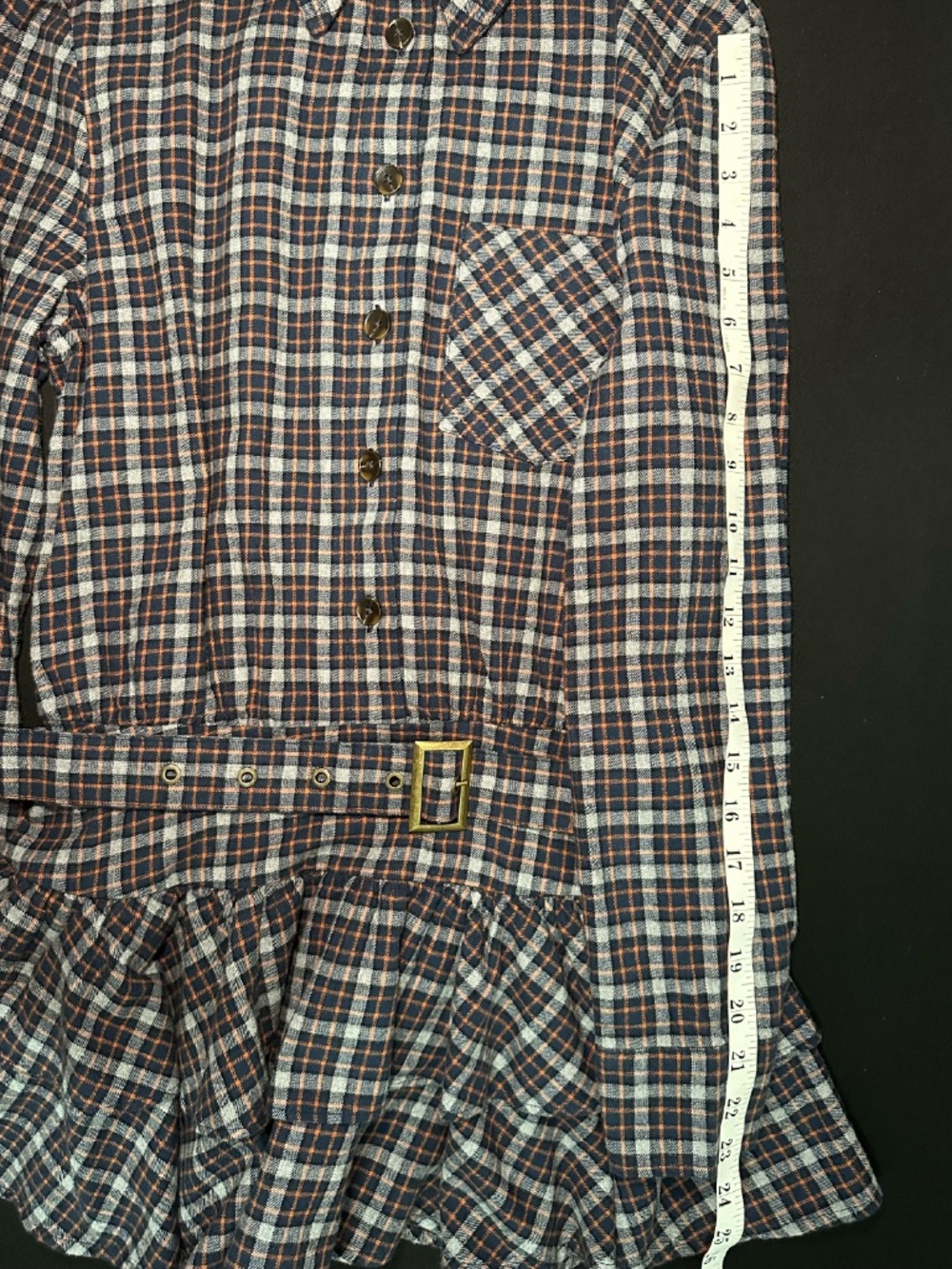 Urban Revivo Plaid Pleated Skater Dress - Picture 12 of 16